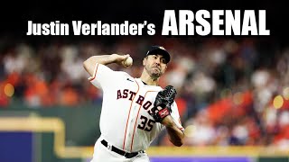 Pitching Arsenal Justin Verlander [upl. by Nitsreik]