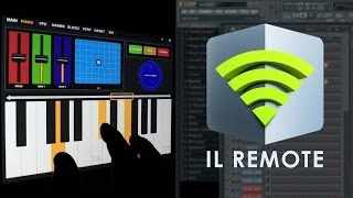 ImageLine Remote  Android amp iOS MIDI Controller App FL Studio Demo [upl. by Asila761]