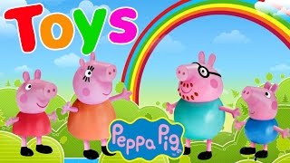 PEPPA PIG TOY EPISODES ★ PLAY DOH VIDEOS Peppa Dough Playsets [upl. by Goran549]