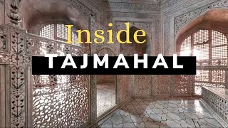 Step Inside the Taj Mahal and See Its Beautiful Interior  Taj Mahal Inside Views  Gingerline Media [upl. by Maretz]