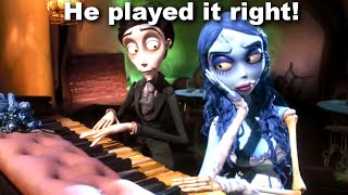 They Animated the Piano Correctly Corpse Bride [upl. by Bekha121]