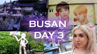 Explore Busan With Me Korea Travel Vlog  Gamcheon Village amp Haedong Yonggungsa Temple [upl. by Anahsohs]