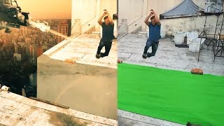 How to replace a green screen background [upl. by Lon]