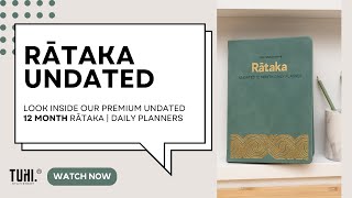 12 month Undated Rātaka Daily Planner [upl. by Leesa]