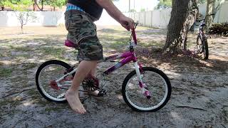 Fresh Find BMX Bike Tire PumpUp and Deflate and Tube Pulls w Inflate [upl. by Alidia]