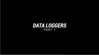 PART 1 DATA LOGGERS [upl. by Waynant]