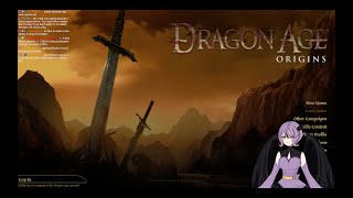 I Play My First Dragon Age Origins [upl. by Ruhtra]