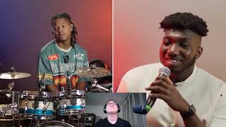 Hip Hop Drummer Learns POLYPHIA On The Spot Reaction [upl. by Innos]