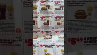 Did You Forget Your Burger King Coupon Code at Home burgerking [upl. by Enileqcaj757]