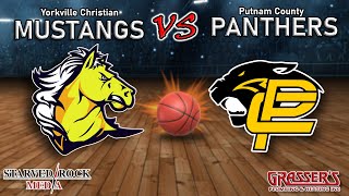 Putnam County vs Yorkville Christian High School Basketball Championship [upl. by Noiwtna]