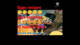 Eggs recipes 😋 so yummy 😋 Eggs varieties 😋 Egg Tikki omelette 🍳🍳 EGG Master Mani 😍 shorts 🤩 shorts [upl. by Donata646]