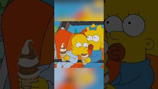 Maggie’s Ice Cream Snatched by Jr 🍦thesimpsons homersimpson maggiesimpson shorts [upl. by Mar]