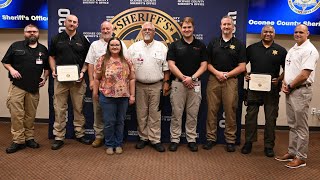 OCSO Recognizes Local EMS Paramedics for Outstanding Service [upl. by Bow]