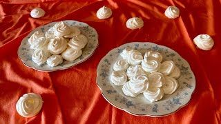 🎄🍰snehové pusinky  sněhové pusinky  snehové pusinky recept  vianočné recepty  pusinky snehove [upl. by Aspasia]