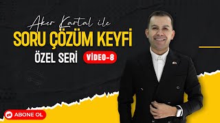 Aker Kartal ile Keyifli Soru Çözüm  8 Karma Dil bilgisi akerkartal [upl. by Aitetel]