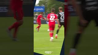 Was für ein Strahl 🔥 fussball tor regionalliga goals goal [upl. by Laroy]