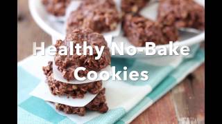 Healthy No Bake Cookies Recipe [upl. by Avelin]