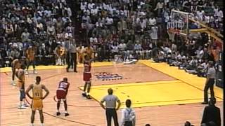 Lakers Vs Bulls 1991 NBA Finals Game 5 Part 2 [upl. by Meredeth]