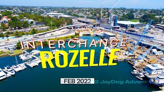 WESTCONNEX Rozelle Interchange and new Sydney Fish Market Project Updates Feb 2022 Sydney Australia [upl. by Ormand426]