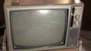 Watch a 1968 RCA Victor COLOR TV with remote control [upl. by Niac]