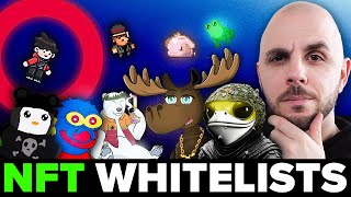 Do Not Miss These Upcoming NFT Whitelists [upl. by Naujak668]