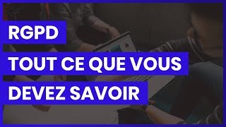 Webinar 7  Le RGPD  ce que vous devez SAVOIR [upl. by Einaoj]