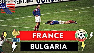 France vs Bulgaria 12 All Goals amp Highlights  1994 World Cup Qualification [upl. by Wylie]