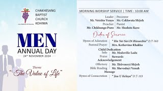 Men Annual Day  November 24 2024 [upl. by Ilime]