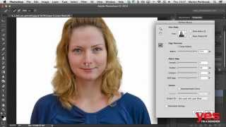 Selecting Hair in Photoshop [upl. by Ryhpez867]