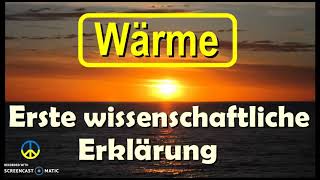 T2ThermodynamikDoku Einfache Erklärungen von Wärme thermischer Energie und Temperatur [upl. by Starlin]