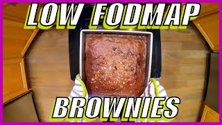 Low FODMAP Recipes BROWNIES COCKAIGNE  Gluten Free  Dairy Free [upl. by Huldah]