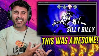 MUSIC DIRECTOR REACTS  Silly Billy  Friday Night Funkin Mod [upl. by Martell]