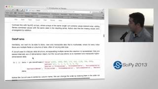 Statistical Data Analysis in Python SciPy2013 Tutorial Part 1 of 4 [upl. by Kirtap882]