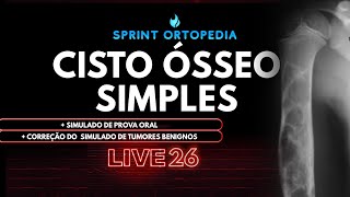 LIVE 26 CISTO ÓSSEO SIMPLES [upl. by Nyla]