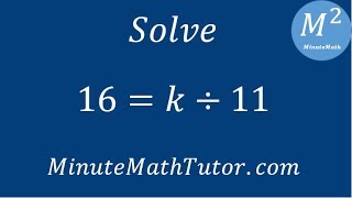 Solve 16k11 [upl. by Becca]