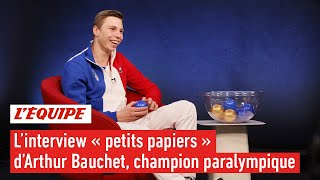 Linterview dArthur Bauchet champion paralympique et multimédaillés [upl. by Peter]