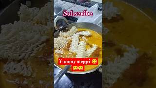 Meggi🍜🍜 meggi yummy snacks delicious tasty shorts short youtubeshorts trending food video [upl. by Fawnia713]