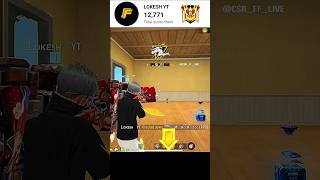 Power of Nader brrank 1 vs 4 grandmaster player jod level gameplay freefire  CSR FF LIVE 👑 [upl. by Andrei]