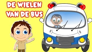 Nederlandse Kinderliedjes  De Wielen Van De Bus etc  Wheels on the bus [upl. by Navannod]