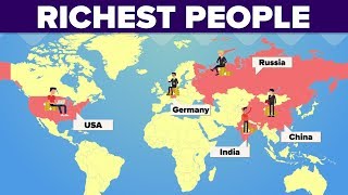 Richest People In Different Countries [upl. by Ringo99]