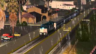 MSTS Amtrak Surfliner 761 in Santa Barbara [upl. by Eisserc]