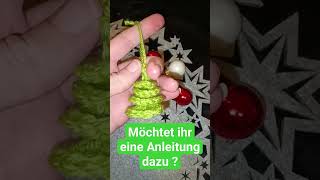 🌲 verdrehter Weihnachtsbaum 🌲shorts kringellockenhäkeln sorgenwürmchen [upl. by Cruickshank925]