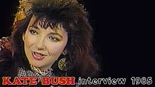 Kate Bush interview 1985 [upl. by Hnamik396]