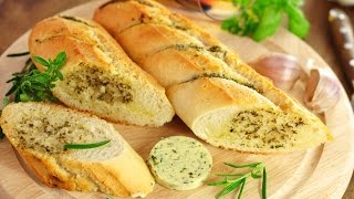 How To Make Garlic Bread [upl. by Naarah842]