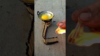 Outdoor Save Money Egg Cooking Episode 65 shorts ytshorts [upl. by Dunston228]