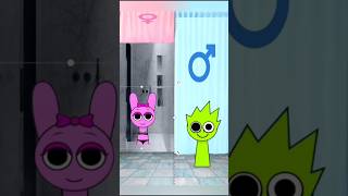 POV Separate shower rooms Incredibox Sprunki shorts m [upl. by Eineeuq603]