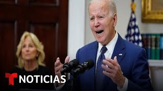 Biden dice que la Segunda Enmienda no es absoluta  Noticias Telemundo [upl. by Nnewg]