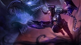 LOL  Skin Shyvana llama oscura  Darkflame Shyvana [upl. by Alyks461]