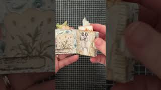 Mini Album Junk Journal FAVORITE EASY way to make a mini [upl. by Githens916]