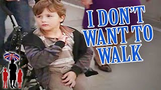 Supernanny  5yr Old Throws Epic Tantrum When Mom Makes Him Walk [upl. by Marcelle]